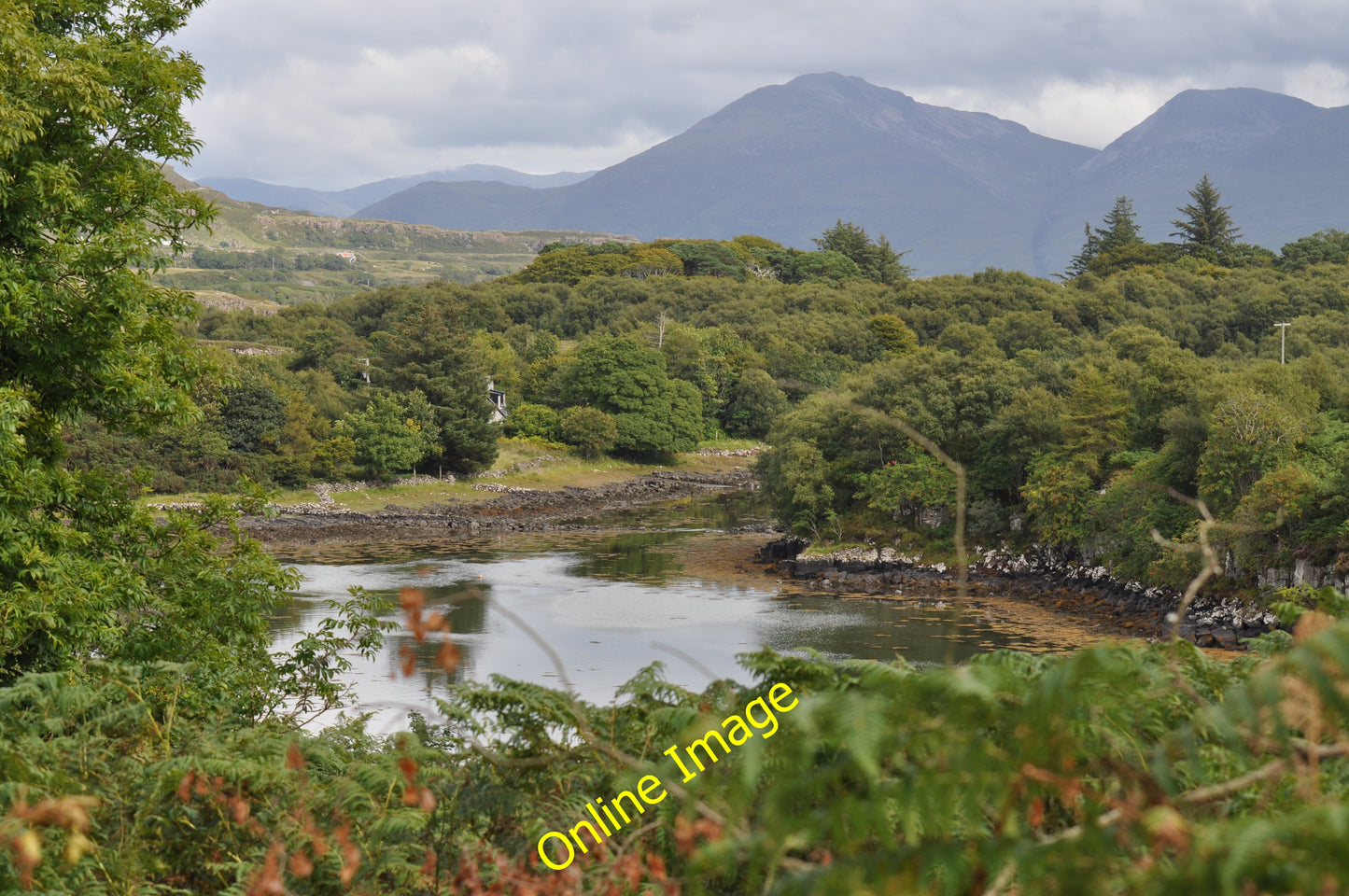 Photo 6x4 Lake on Ulva Ballygown  c2010