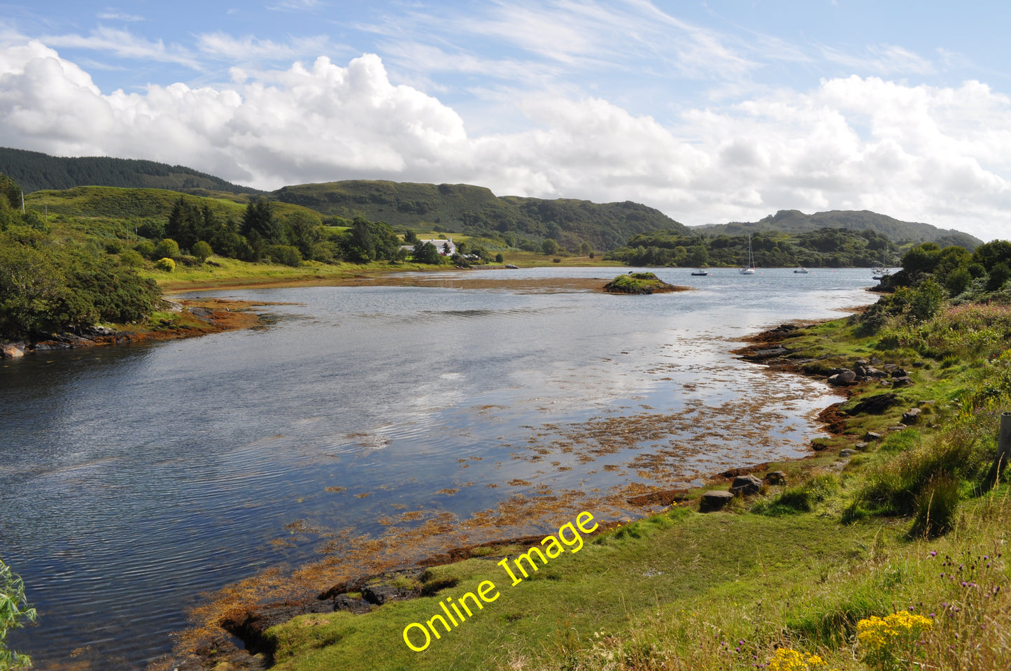 Photo 6x4 The view from Clachan Bridge Clachan-Seil  c2010