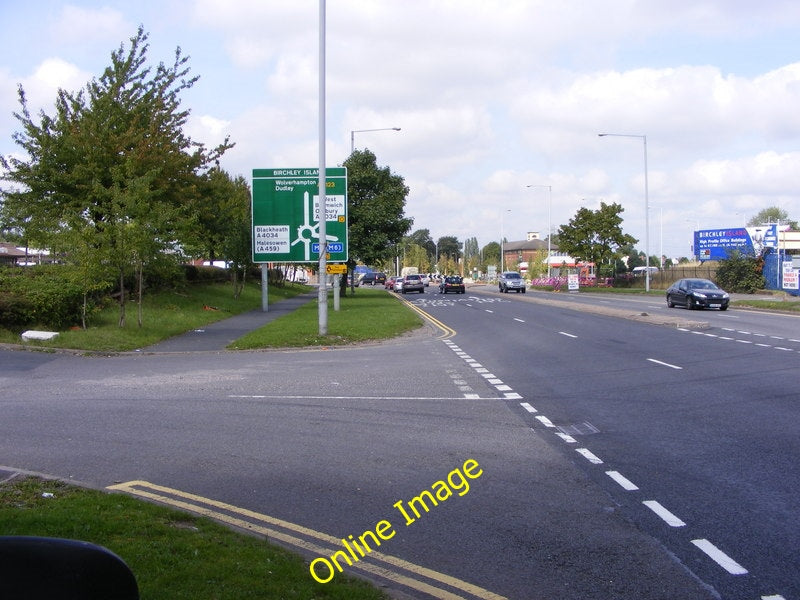 Photo 6x4 Birchley Island Approach Oldbury\/SO9888 The view of the Wolver c2010