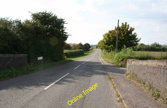 Photo 6x4 Station road become Wheatley road  Sturton le Steeple The road  c2010