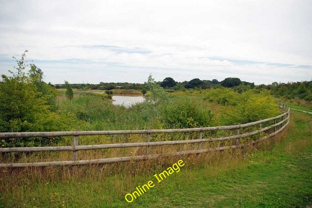 Photo 6x4 Wick Park Lake Wickford This is the largest of the bodies of wa c2010