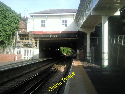 Photo 6x4 Streatham Hill station looking towards Leigham Tunnel Streatham c2010