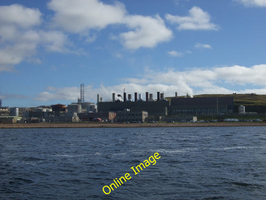 Photo 6x4 Power station at Sullom Voe oil terminal Laxobigging  c2010