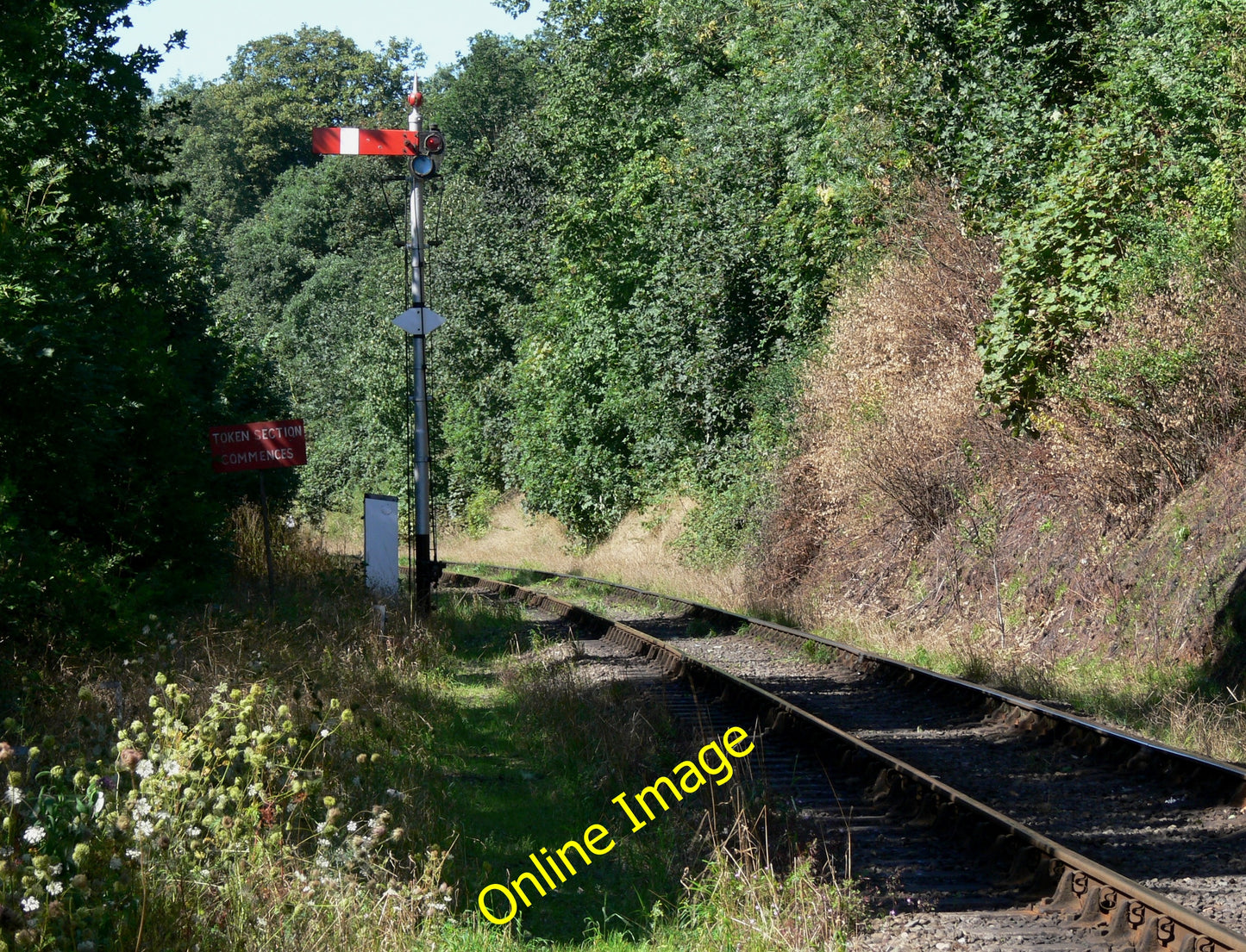 Photo 6x4 North along the Severn Valley Railway Bewdley\/SO7875  c2010