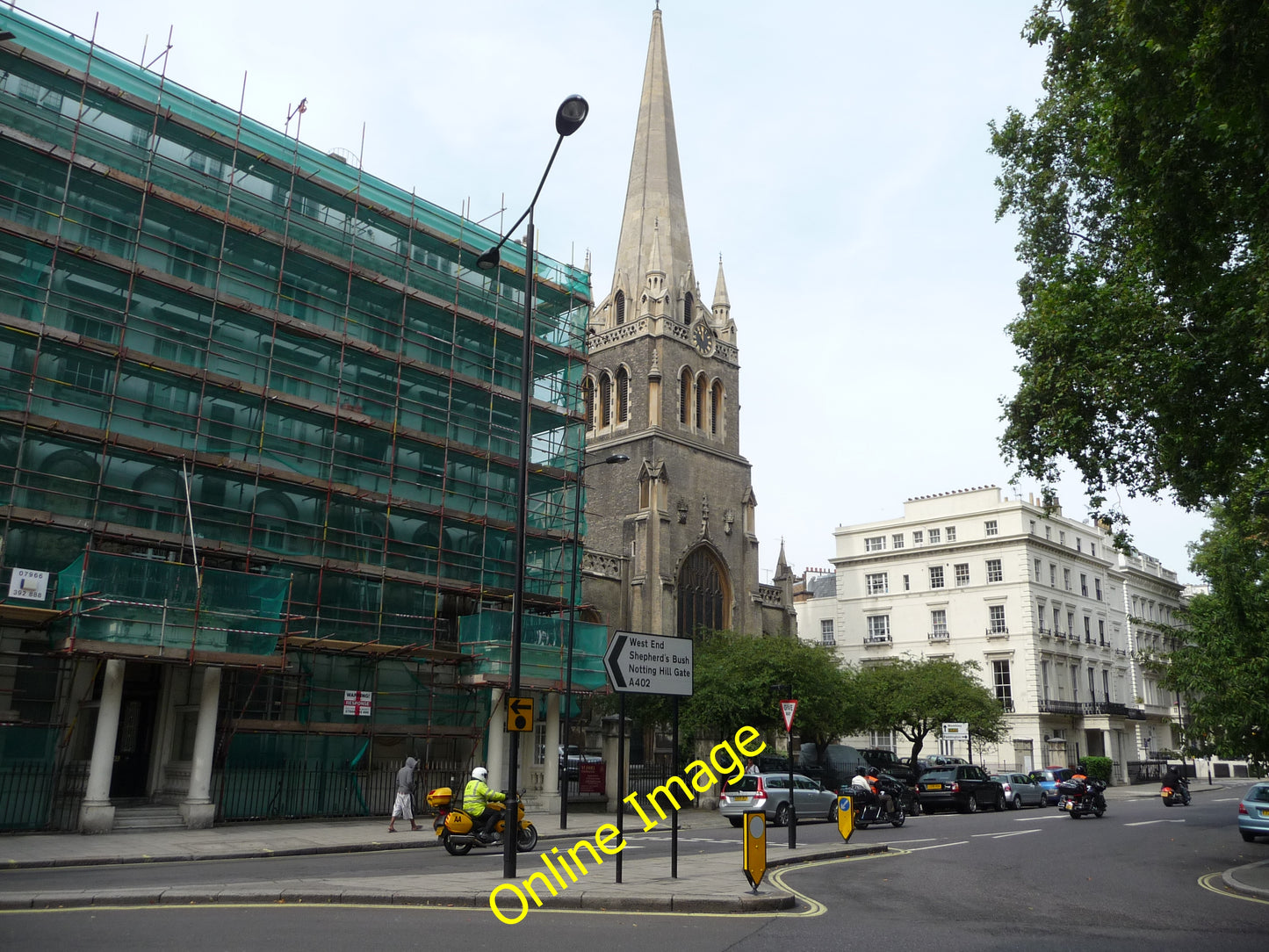 Photo 6x4 London : Westminster - Sussex Gardens Paddington\/TQ2681 Lookin c2010