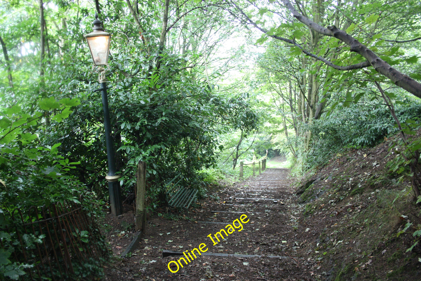 Photo 6x4 The Pixie Path Upper Wyche The Pixie Path is a steep route betw c2010