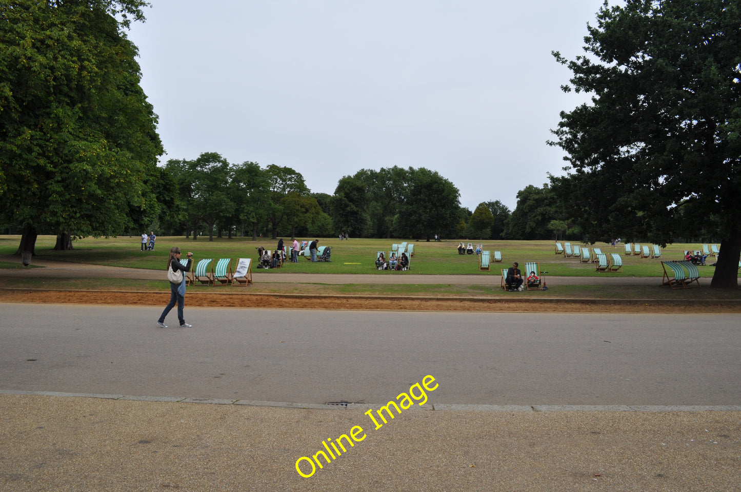 Photo 6x4 London : Westminster - Hyde Park Taken from Serpentine Road loo c2010