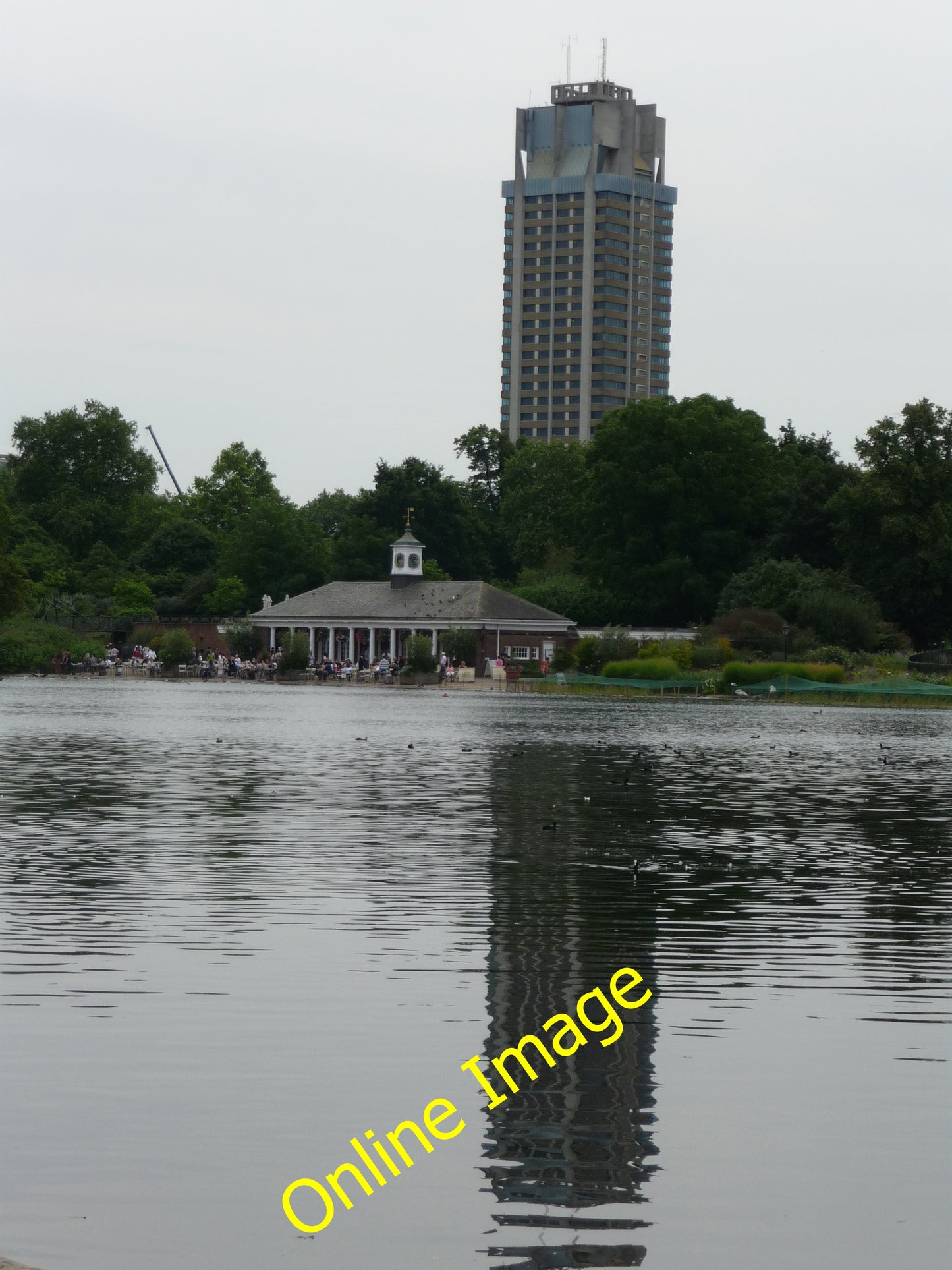 Photo 6x4 London : Westminster - Hyde Park Serpentine & Knightsbridge Bar c2010