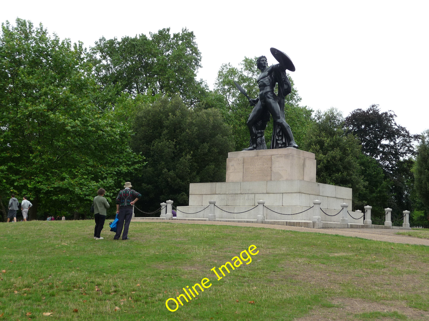 Photo 6x4 London : Westminster - Hyde Park, Wellington Monument It was fu c2010