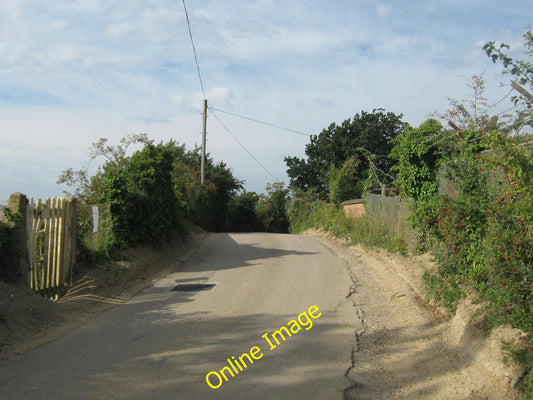 Photo 6x4 Bramling Road Bridge over the railway Bramling Road leads from  c2010