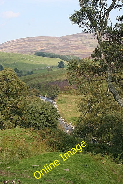 Photo 6x4 Glen Lethnot Mill Burn\/NO4773 The road here is high on the nor c2010