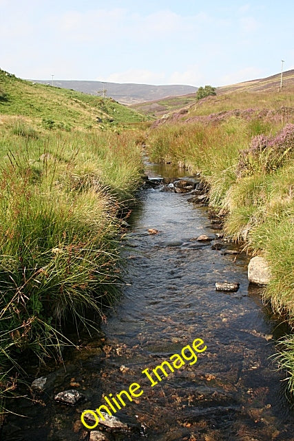 Photo 6x4 Burn of Tillybardine West Craig\/NO4973 This modest burn drains c2010