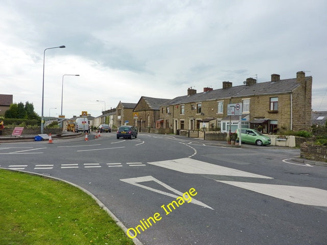 Photo 6x4 Road junction Huncoat Accrington The junction of Station Road,  c2010