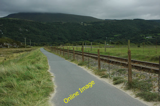 Photo 6x4 Railway north of Morfa Mawddach Station Barmouth\/Abermaw The r c2010