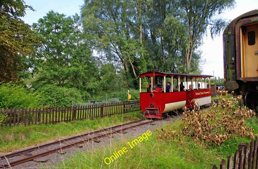 Photo 6x4 Steam tramway, Telford Steam Railway On the other side of the 2 c2010