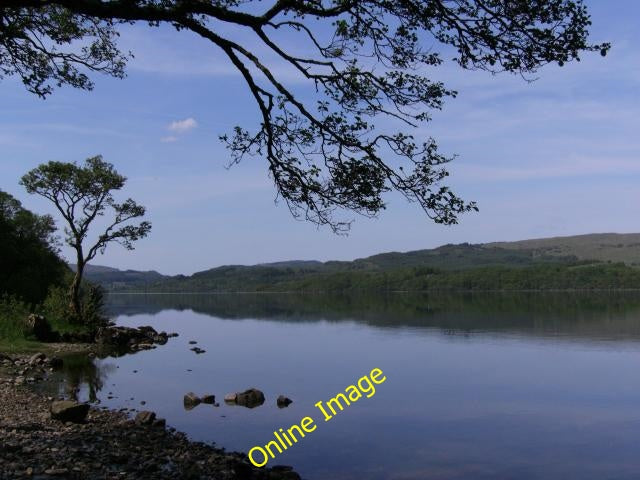 Photo 6x4 Eastern Shore of Loch Awe Annat\/NN0322 The view direction is S c2009