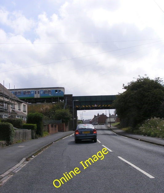 Photo 6x4 Ashes Road Bridge Oldbury\/SO9888 The Train travelling left, mo c2010