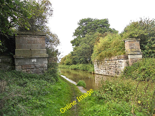 Photo 6x4 Remains of a railway bridge Market Drayton  c2010