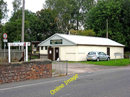 Photo 6x4 Model railway & tea rooms, Fence Road Telford Railway House is  c2010