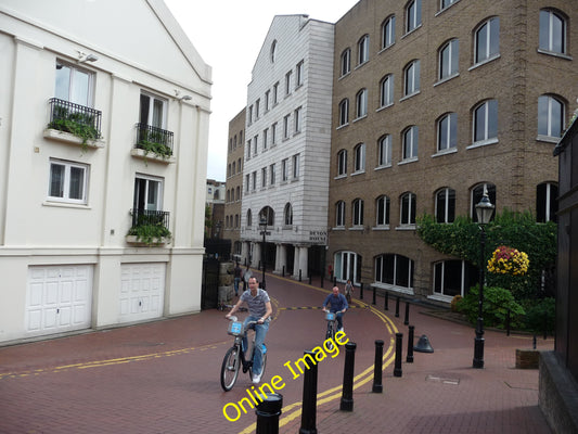 Photo 6x4 London : Tower Hamlets - St Katharine's Way A small road with t c2010