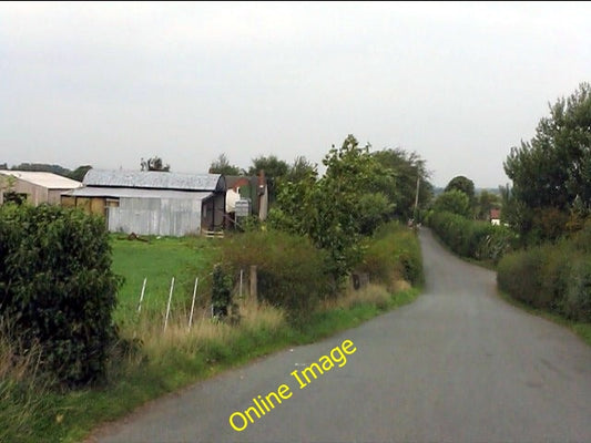 Photo 6x4 Bungham Lane, Penkridge Boscomoor Viewed from the railway bridg c2010