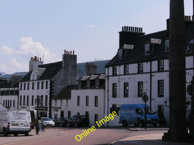 Photo 6x4 Inveraray Main Street Taken from the NW corner of the Parish Ch c2009