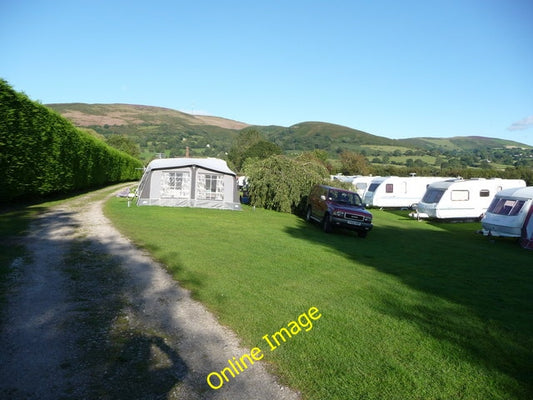 Photo 6x4 Part of Station House caravan site in Bodfari Geinas On the old c2010