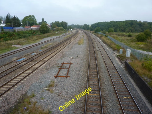 Photo 6x4 Railway line junction Clay Cross The line on the left goes to D c2010