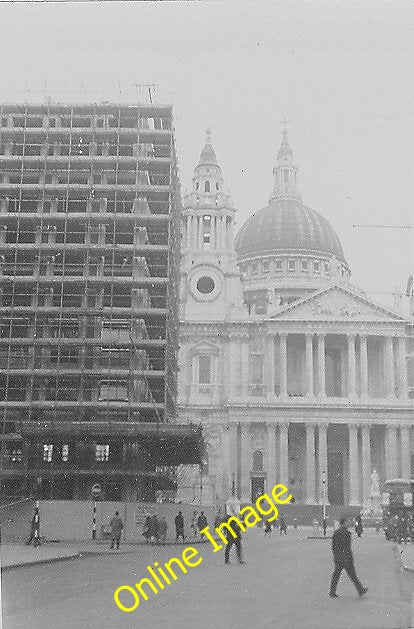 Photo 6x4 St Paul's Cathedral: west front in 1965 London I seem to rememb c1965