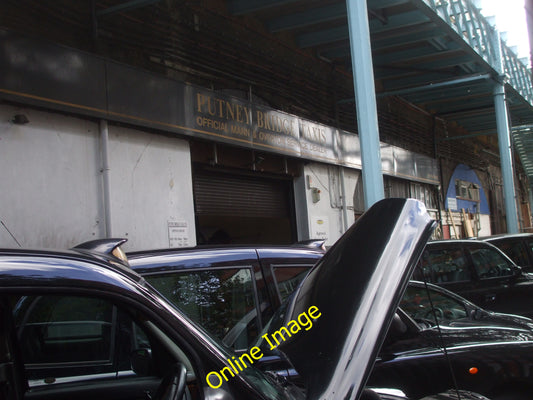 Photo 6x4 Under the arches, near Putney Bridge railway station Fulham  c2010