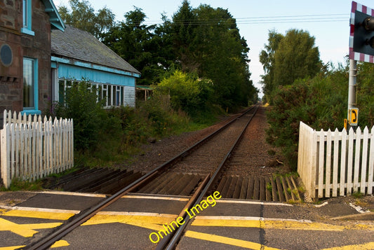 Photo 6x4 Site of Dalcross station Tornagrain  c2010