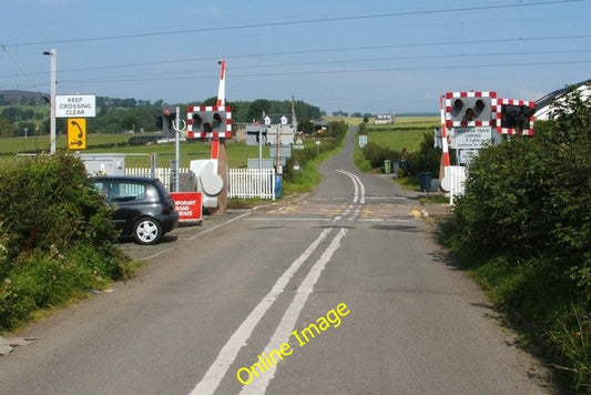 Photo 6x4 Level crossing at Ardmore Kelhurn About 450 metres beyond the c c2010