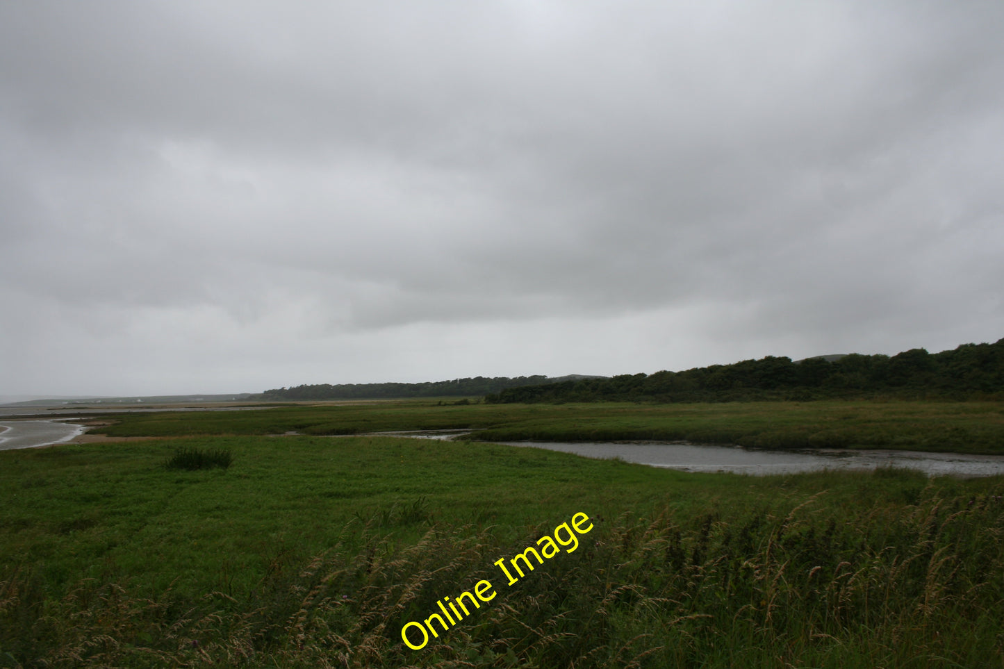 Photo 6x4 Sorn Estuary Bridgend\/Beul an Atha The river Sorn flowing into c2010