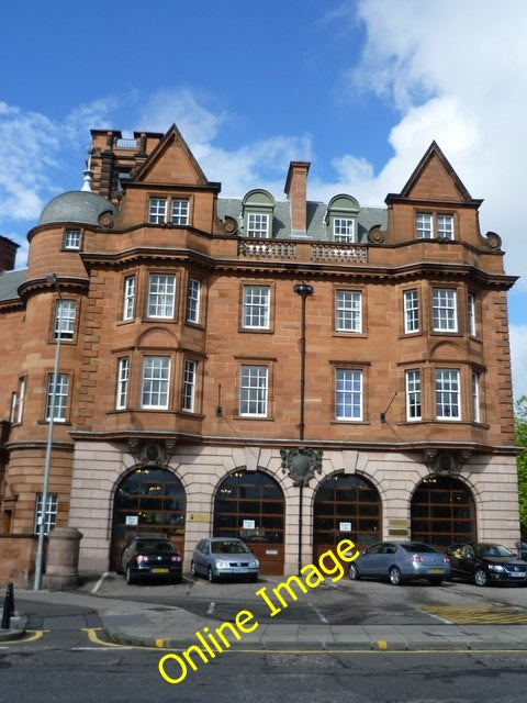 Photo 6x4 Old Lauriston Place Fire Station Edinburgh The building, comple c2010