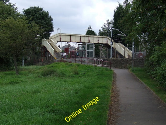 Photo 6x4 Hillington East railway station Cardonald The industrial estate c2010