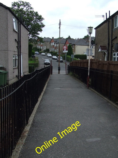 Photo 6x4 Hillington East railway station Cardonald The lane leads from t c2010