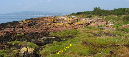 Photo 6x4 An unconformity at Ardmore Point Kelhurn A locally available le c2010