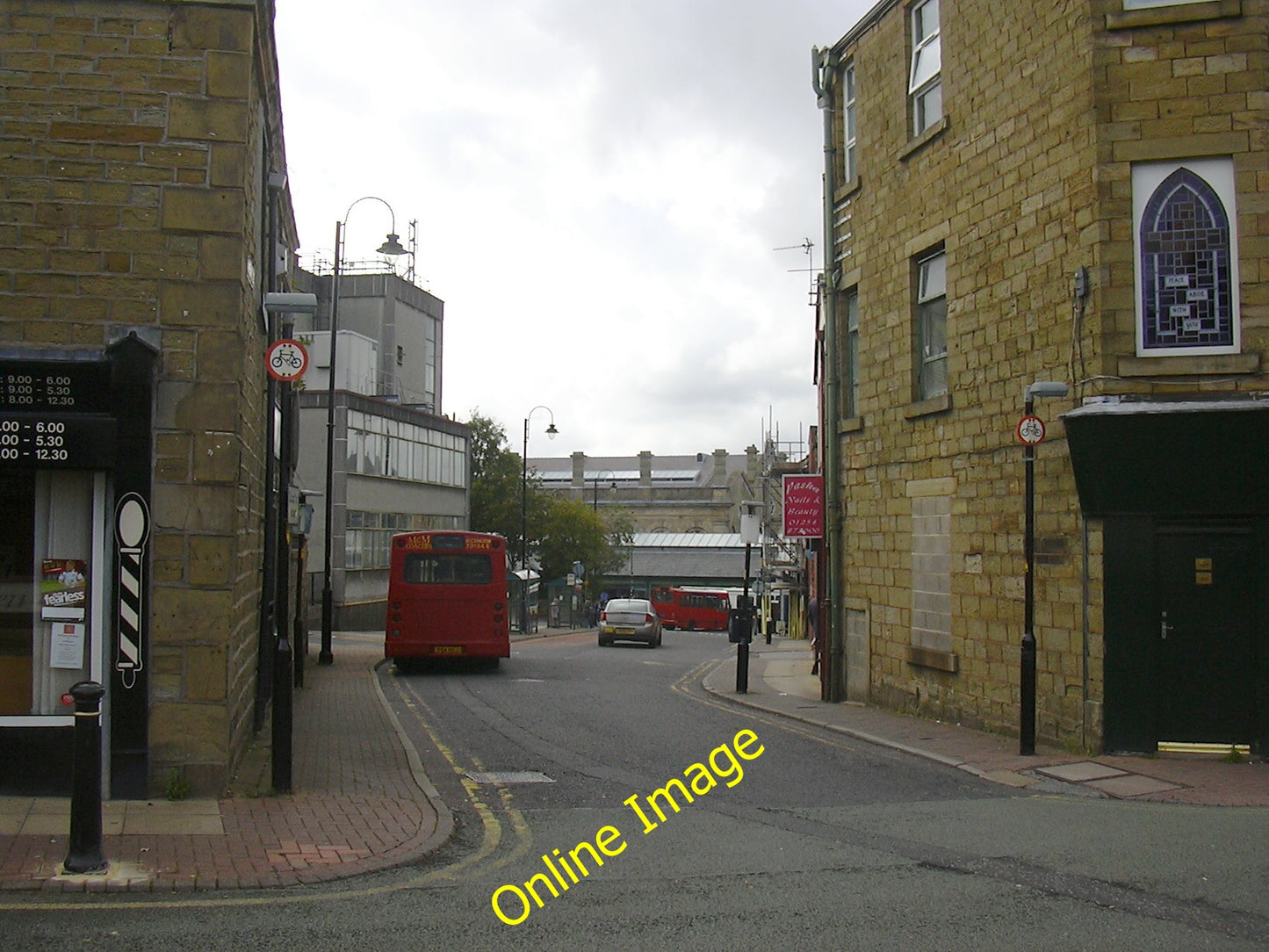 Photo 6x4 Infant Street, Accrington Looking towards the bus station c2010