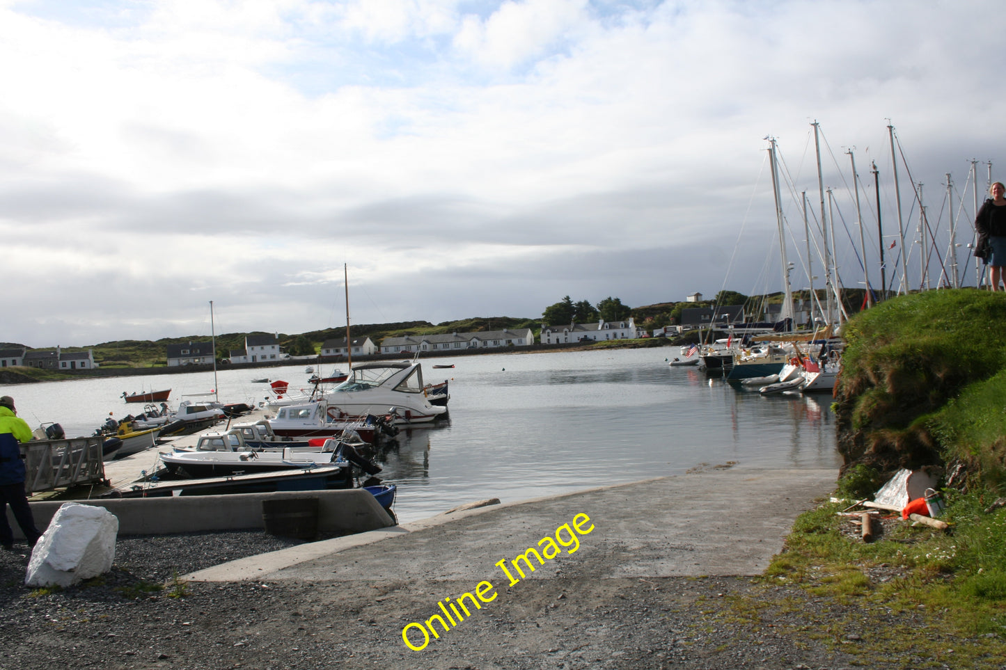 Photo 6x4 Port Ellen Slipway Port Ellen\/Port Eilein A Slipway at Port El c2010