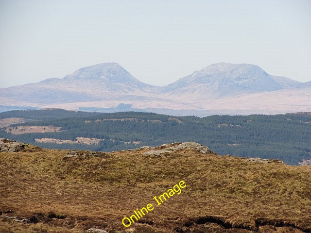 Photo 6x4 Cnoc a' Bhaile-shios and view to Jura Paps of Jura seen from  C c2010