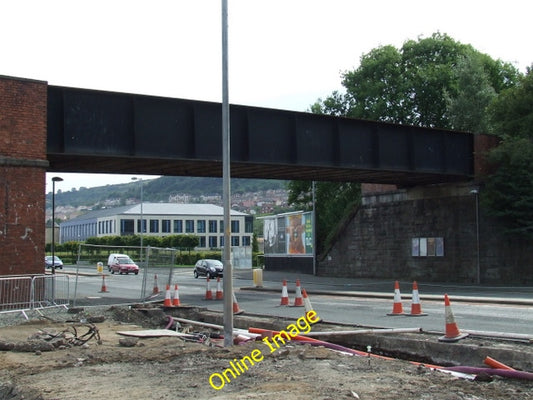 Photo 6x4 Ladyburn railway bridge Greenock\/NS2776 The west side of the b c2010