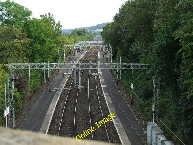 Photo 6x4 Cartsdyke railway station Greenock\/NS2776 Viewed from the Rath c2010