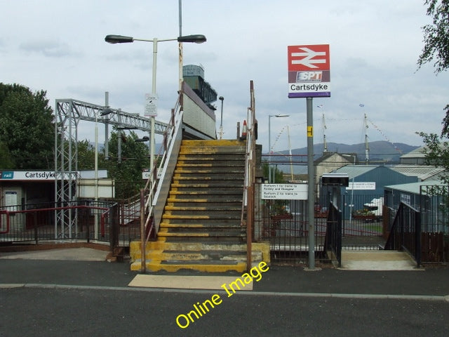 Photo 6x4 Cartsdyke railway station Greenock\/NS2776 The Bawhirley Road s c2010