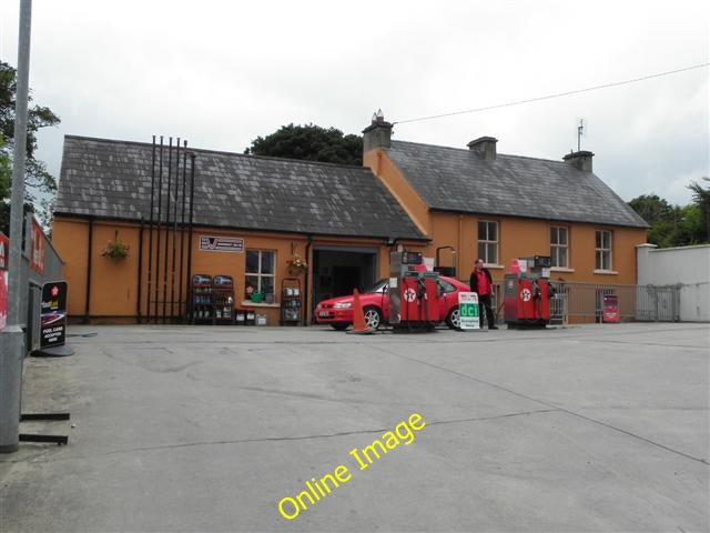 Photo 6x4 Filling Station, Ramelton Glencarn It is located at Bridge End c2010