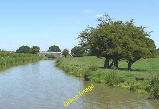 Photo 6x4 The Ashby Canal south of Hinckley, Leicestershire Sketchley Loo c2010