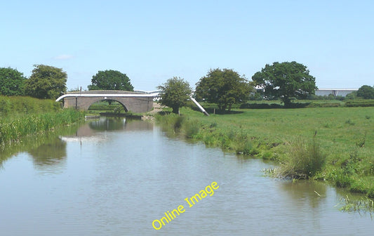 Photo 6x4 Approaching Mill's Bridge south of Hinckley, Leicestershire Ske c2010