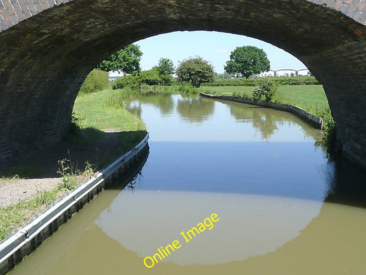 Photo 6x4 The Ashby Canal south of Hinckley, Leicestershire Sketchley Loo c2010