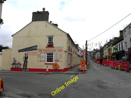 Photo 6x4 Road ahead closed, Milford Baile na nGalloglach The traffic is  c2010