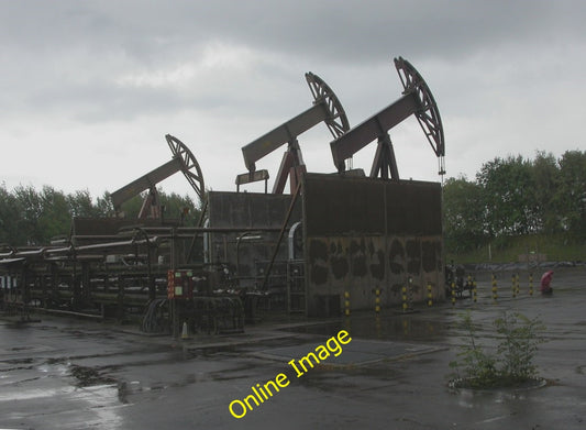 Photo 6x4 Worgret, oil well Wareham Nodding donkeys at BP&#039;s Worgret  c2010