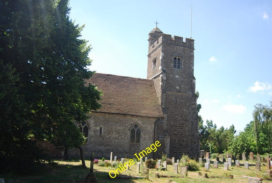 Photo 6x4 St Martin's Church, Ryarsh St Martin’s Church near the village  c2010